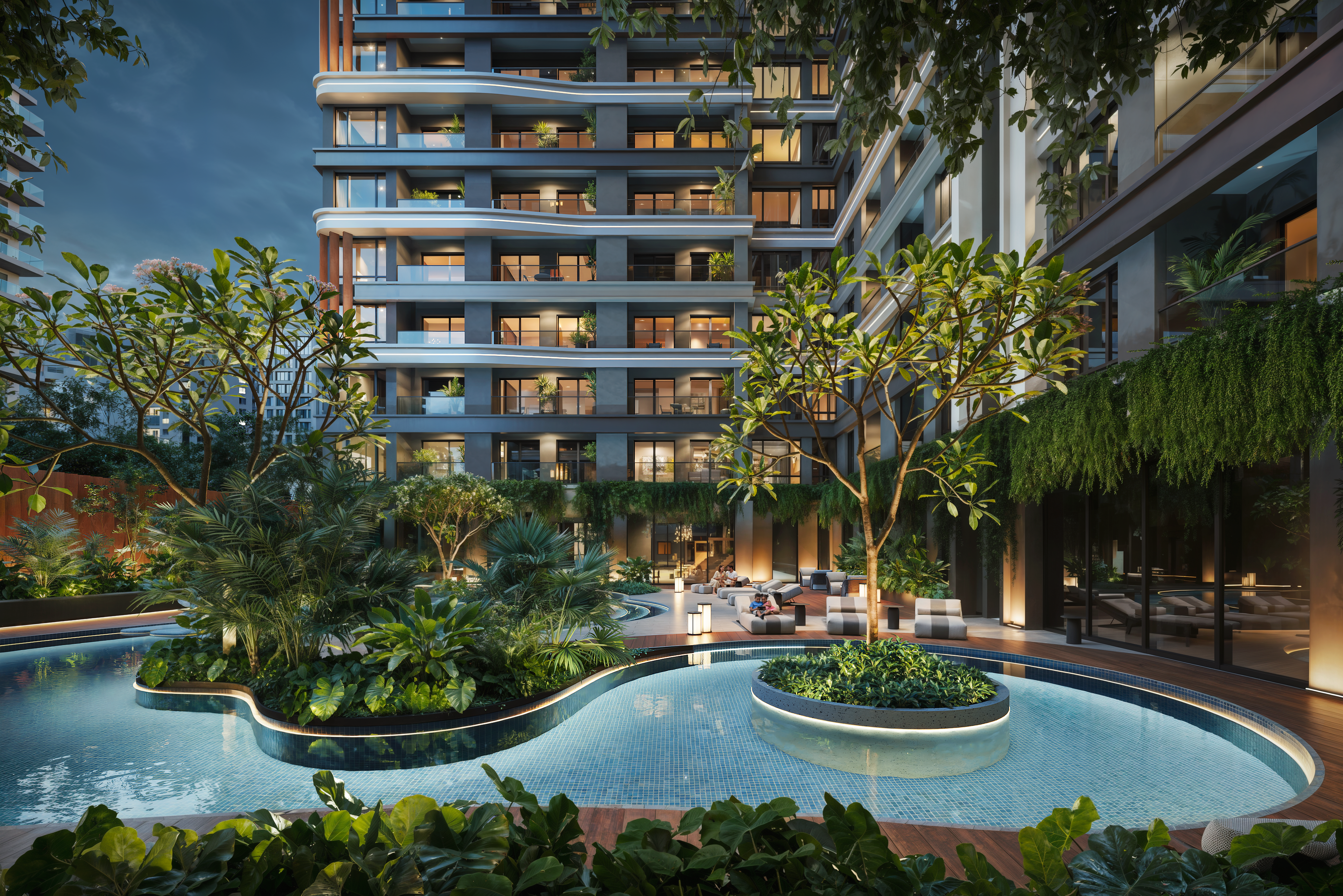 Ivy Group courtyard