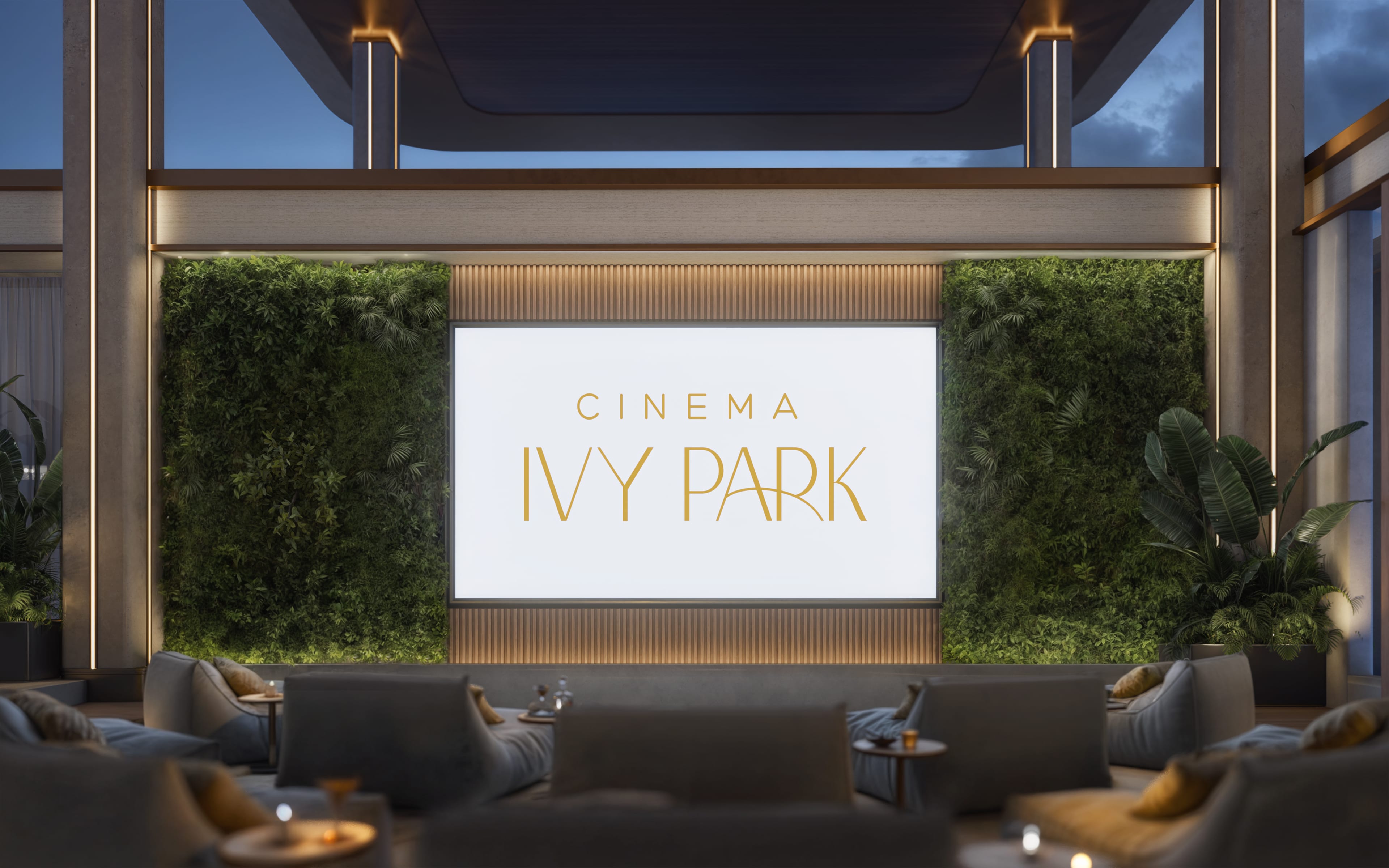 Ivy Park Residence rooftop cinema