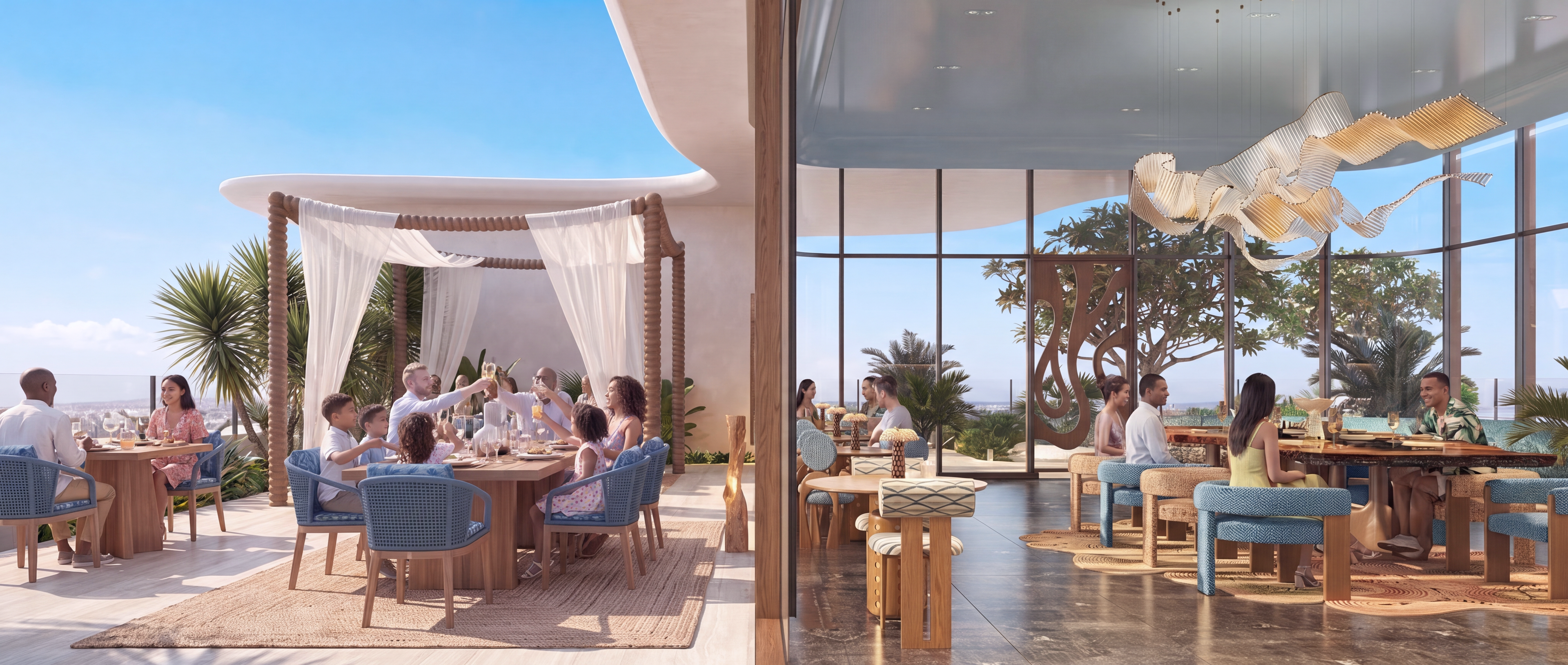 Ivy Myst Residence rooftop restaurant