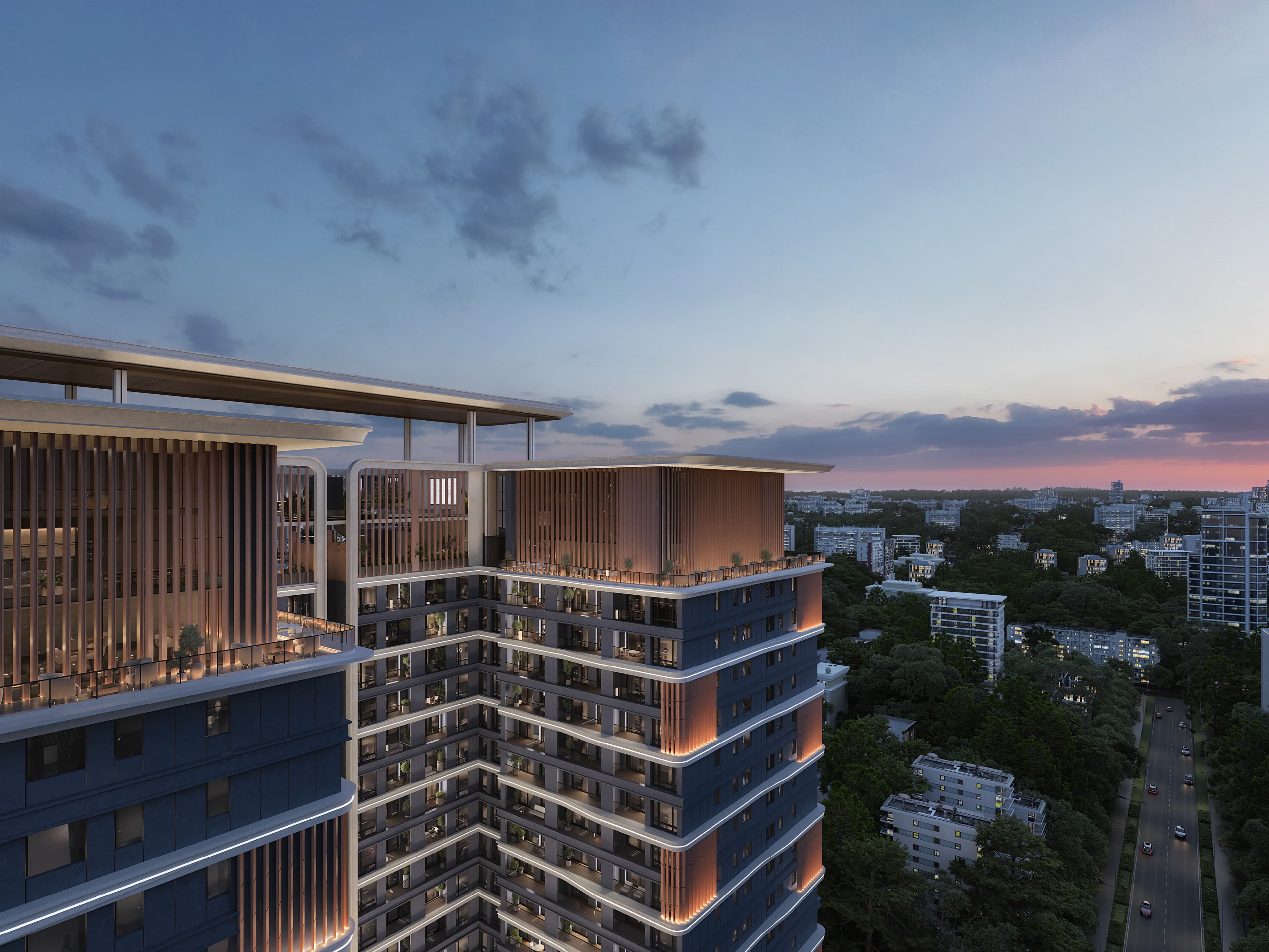 Ivy Park Residence - Rooftop living