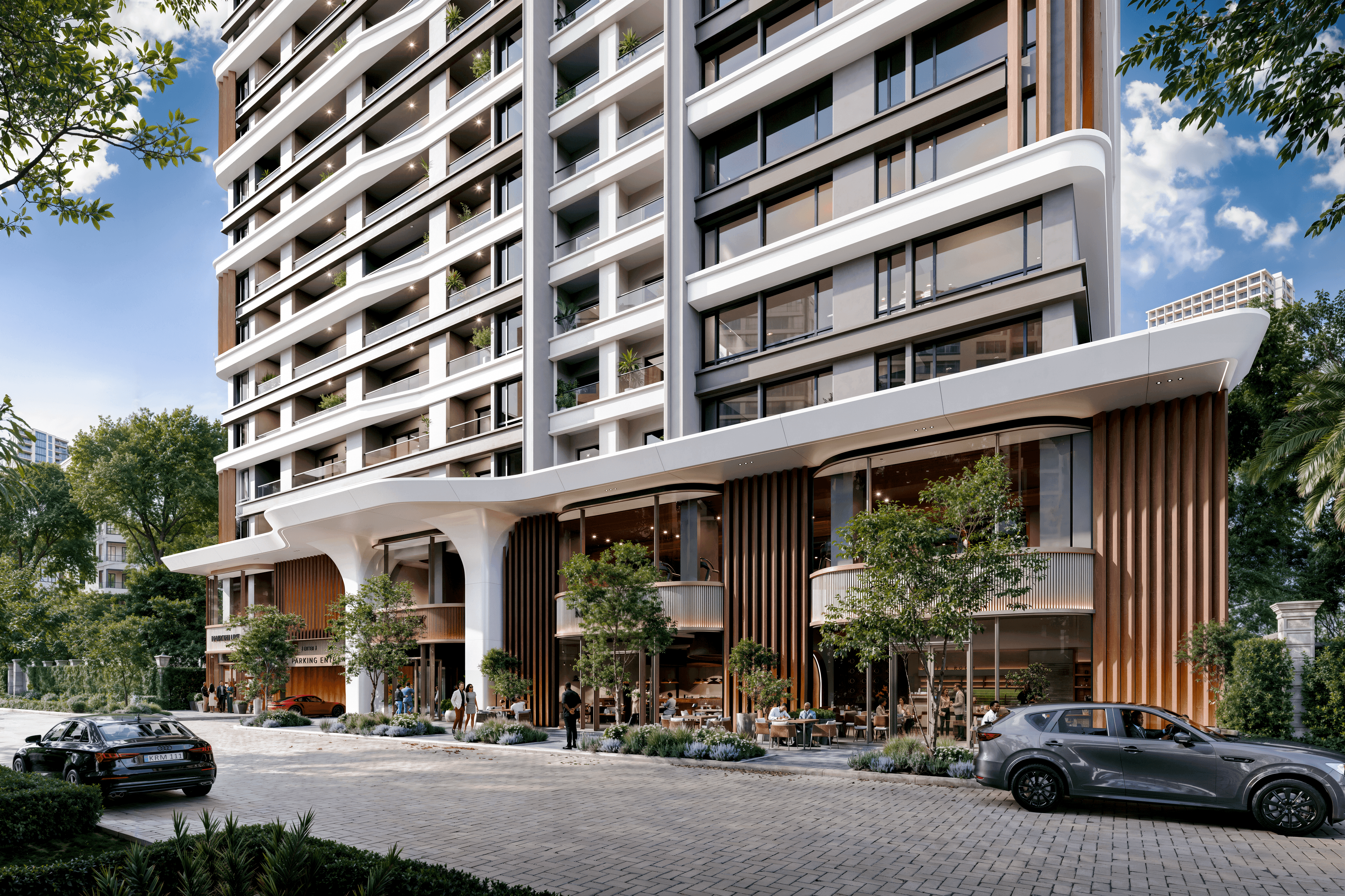 Ivy Park Residence facade