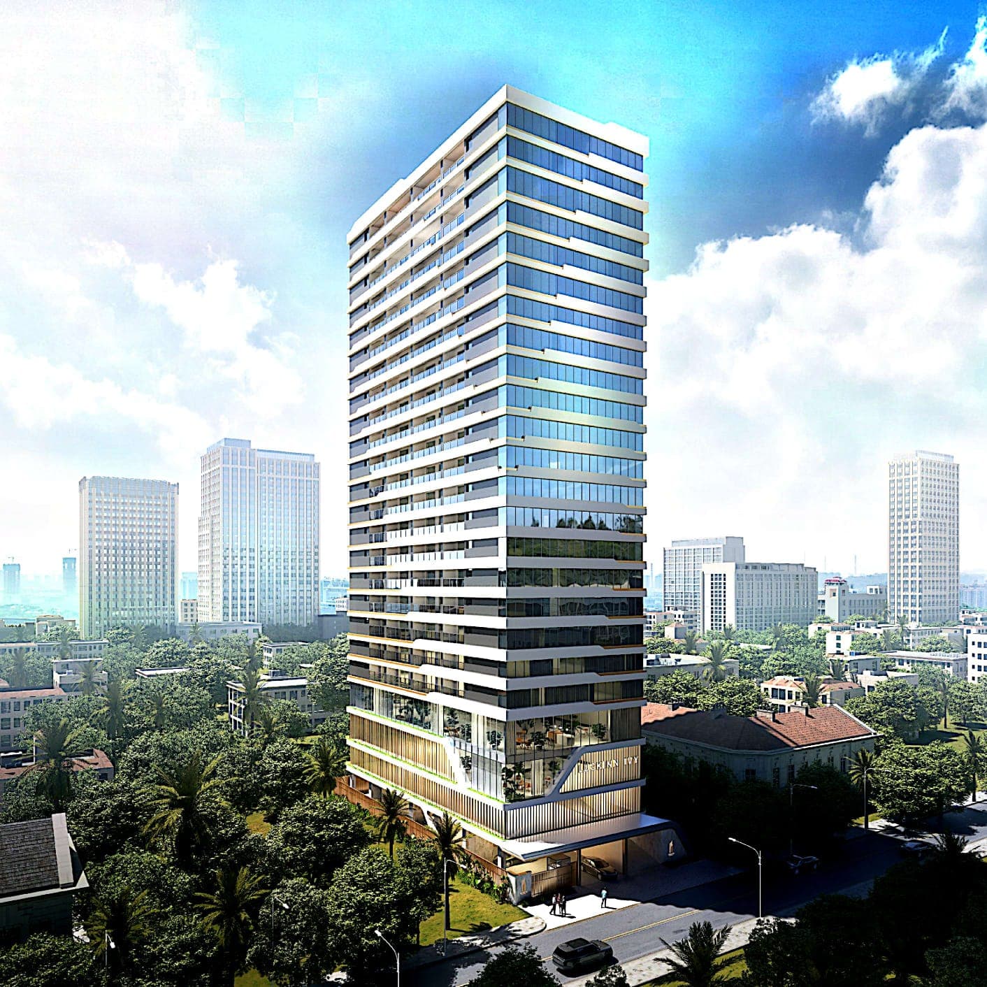 Luckinn Ivy Residence - Westlands tower profile
